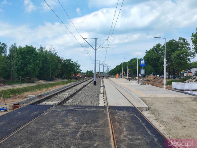[FOTO] Nowe torowisko do Leśnicy już gotowe. Tramwaje wracają na swoje trasy