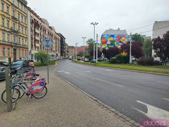 [FOTO] Powstają nowe drogi rowerowe przy Spiskiej i Dubois