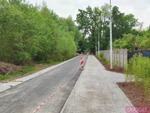 [FOTO] Powstają nowe drogi rowerowe przy Spiskiej i Dubois
