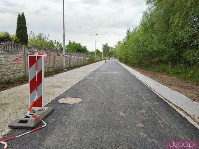 [FOTO] Powstają nowe drogi rowerowe przy Spiskiej i Dubois