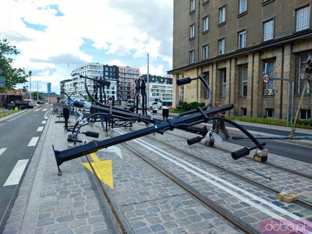 [FOTO] Stylowe latarnie oświetlą Most Pomorski