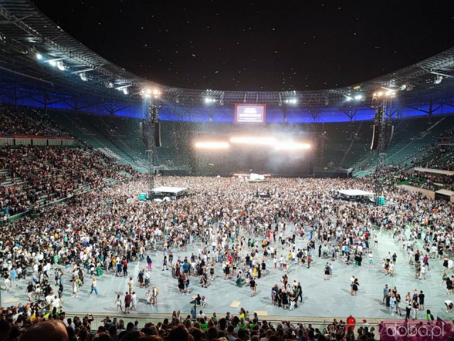 [FOTO] Dawid Podsiadło wystąpił we Wrocławiu. Tłumy fanów na Tarczyński Arena