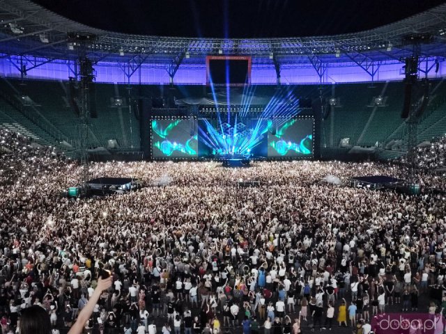 [FOTO] Dawid Podsiadło wystąpił we Wrocławiu. Tłumy fanów na Tarczyński Arena