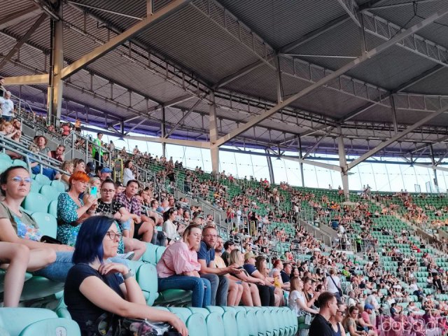 [FOTO] Dawid Podsiadło wystąpił we Wrocławiu. Tłumy fanów na Tarczyński Arena