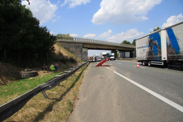 [FOTO] Uwaga! Zamknięty wiadukt nad autostradą A4