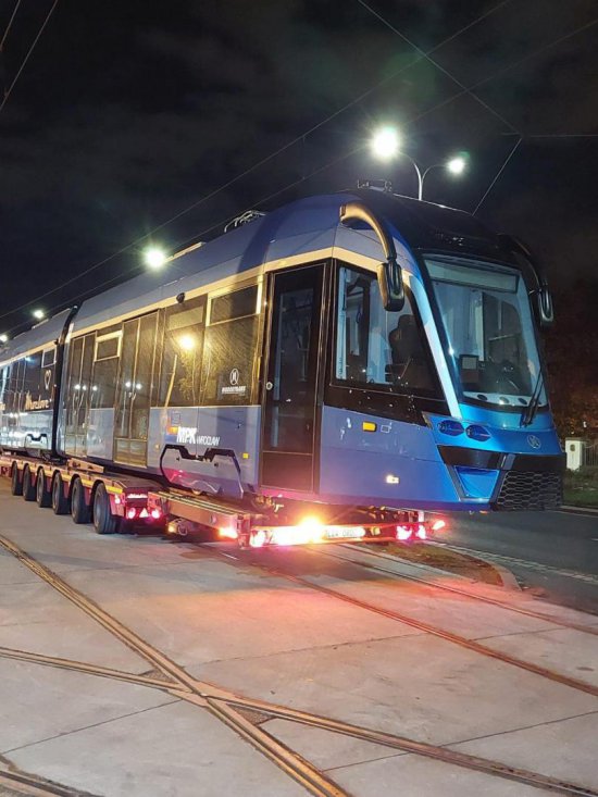 Do Wrocławia dotarł 25. tramwaj Moderus Gamma [Foto]
