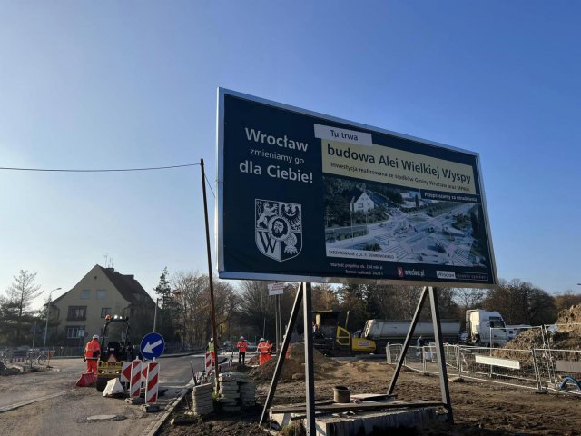 Prace na ul. Dembowskiego chylą się ku końcowi. Ruch wahadłowy jeszcze kilka dni [Foto]