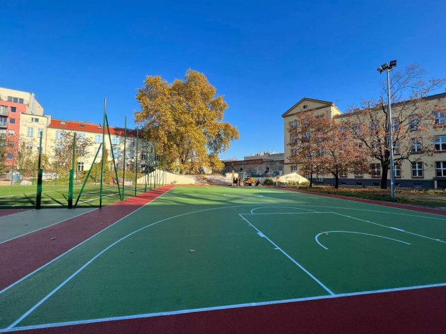 Boiska przy LO nr XII prawie gotowe [Foto]