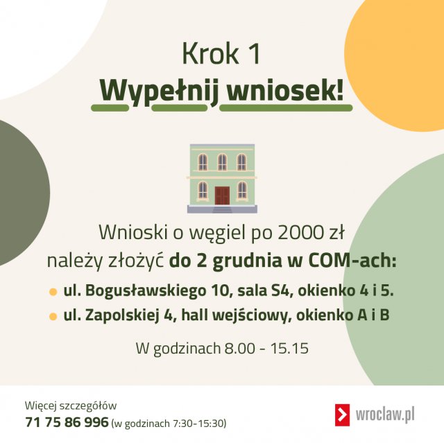 Wrocławianie mogą składać wnioski o zakup węgla po korzystniejszych cenach [Szczegóły]