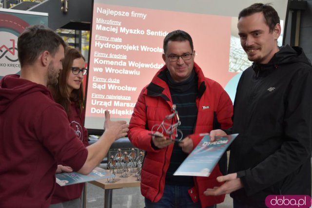 Podsumowano kampanię W kółko kręcę. Wrocławianie dojechaliby na Księżyc! [Foto]