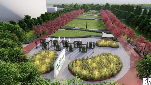 Zobacz, jak będzie wyglądał nowy park na Kępie Mieszczańskiej. Rozpoczynają się prace [WIZUALIZACJE]