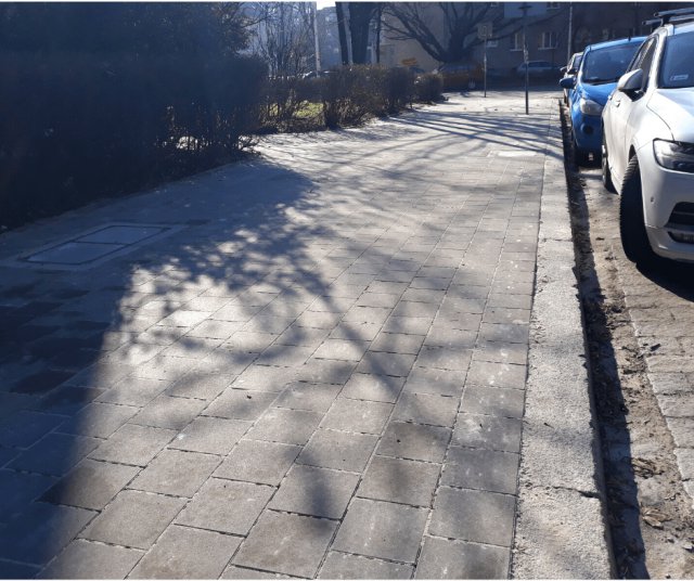 Wyremontowano chodnik na ulicy Jemiołowej [Foto]