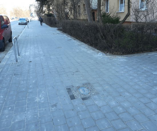 Wyremontowano chodnik na ulicy Jemiołowej [Foto]