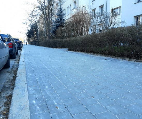 Wyremontowano chodnik na ulicy Jemiołowej [Foto]