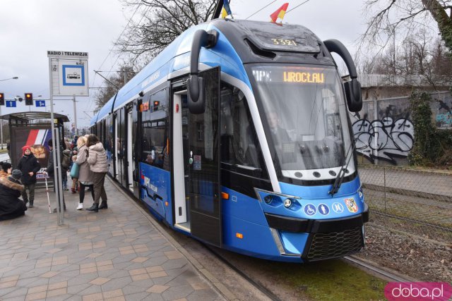 Monika Jaworska patronem kolejnego wrocławskiego tramwaju. Przywołano ciepłe wspomnienia podczas wzruszającej uroczystości [Foto, Wideo]