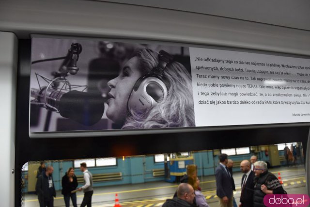 Monika Jaworska patronem kolejnego wrocławskiego tramwaju. Przywołano ciepłe wspomnienia podczas wzruszającej uroczystości [Foto, Wideo]