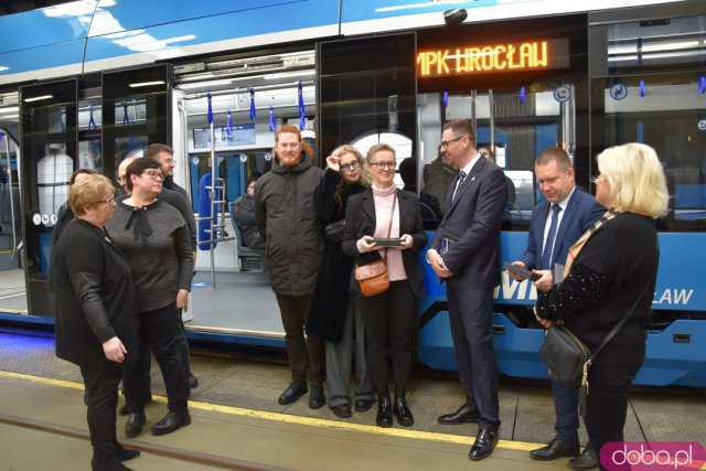 Monika Jaworska patronem kolejnego wrocławskiego tramwaju. Przywołano ciepłe wspomnienia podczas wzruszającej uroczystości [Foto, Wideo]