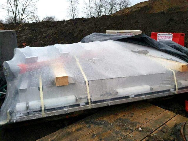 Trwają prace na Ślęzoujściu. Postępuje przebudowa drogi i wału przeciwpowodziowego [Foto]