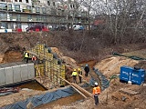 Trwają prace na Ślęzoujściu. Postępuje przebudowa drogi i wału przeciwpowodziowego [Foto]
