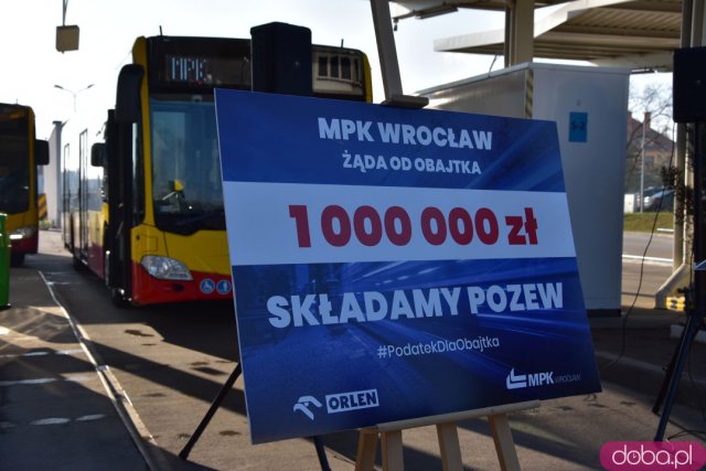 MPK Wrocław pozywa PKN Orlen: Żądamy 1 mln zł od Obajtka [Foto, Wypowiedzi władz]