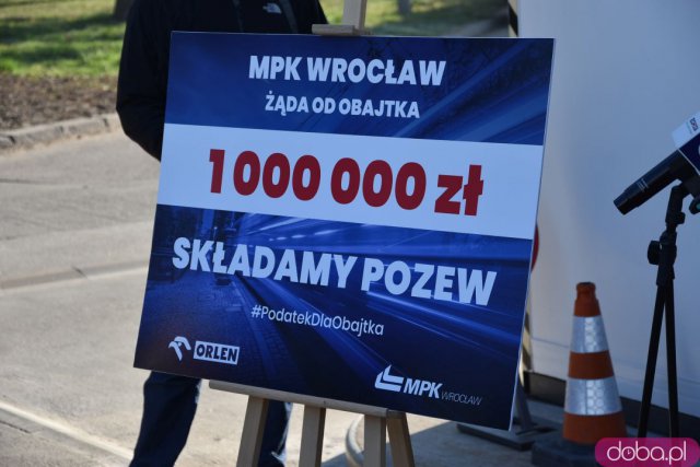 MPK Wrocław pozywa PKN Orlen: Żądamy 1 mln zł od Obajtka [Foto, Wypowiedzi władz]