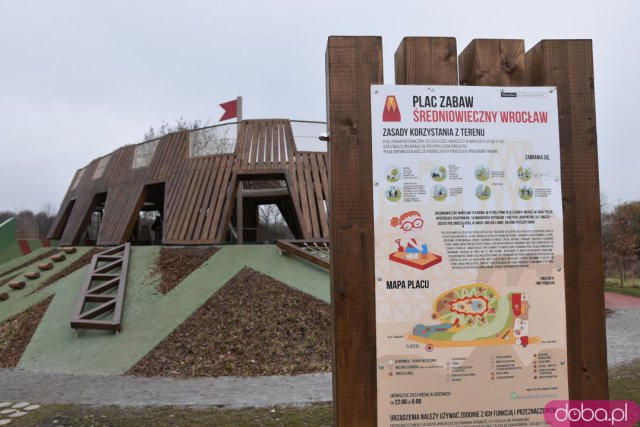 Wyjątkowy plac zabaw już otwarty! Zobacz, jak wygląda Średniowieczny Gród [Foto, Jak dojechać]