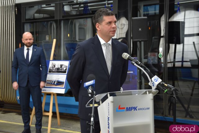 Przedstawiono nowego prezesa MPK Wrocław [Foto]