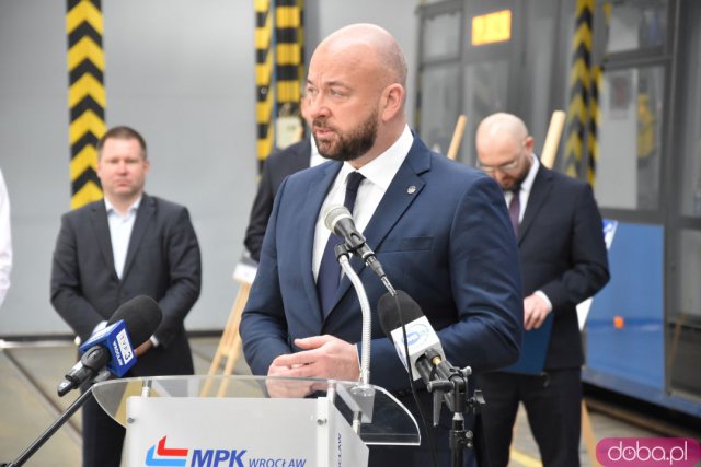 Przedstawiono nowego prezesa MPK Wrocław [Foto]