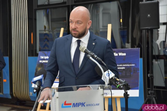 Przedstawiono nowego prezesa MPK Wrocław [Foto]