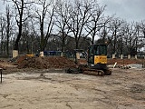 Ruszyły prace modernizacyjne na kortach tenisowych przy ul. Pułtuskiej [Foto]