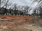 Ruszyły prace modernizacyjne na kortach tenisowych przy ul. Pułtuskiej [Foto]