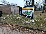 Ruszyły prace modernizacyjne na kortach tenisowych przy ul. Pułtuskiej [Foto]