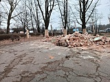 Ruszyły prace modernizacyjne na kortach tenisowych przy ul. Pułtuskiej [Foto]