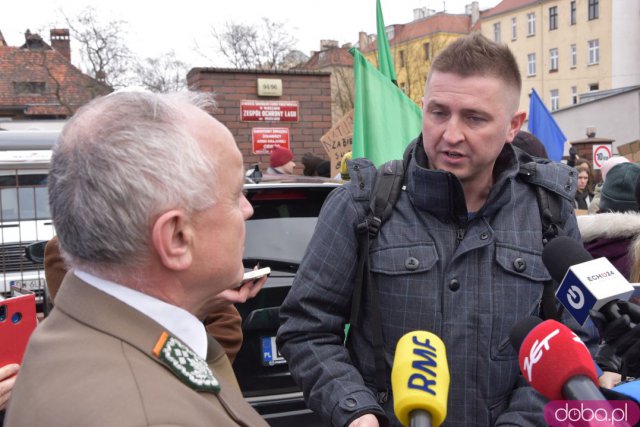 Protestowali w obronie wrocławskich lasów [Foto]