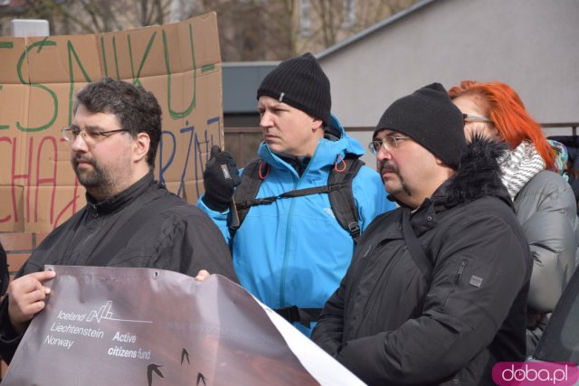 Protestowali w obronie wrocławskich lasów [Foto]