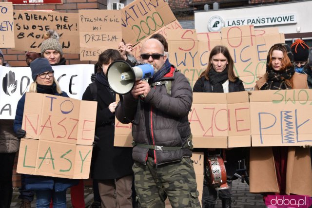 Protestowali w obronie wrocławskich lasów [Foto]