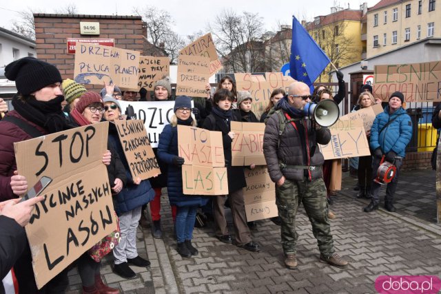 Protestowali w obronie wrocławskich lasów [Foto]