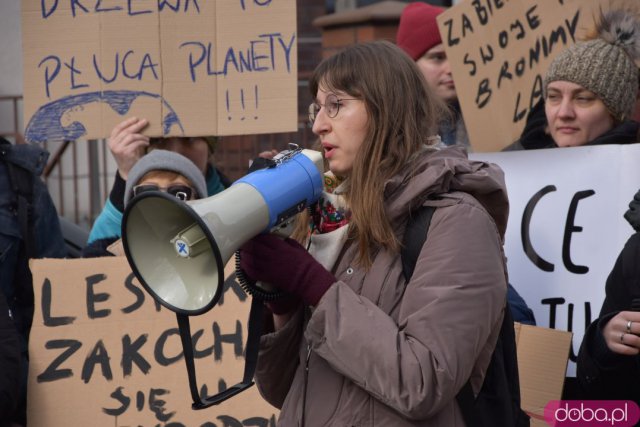 Protestowali w obronie wrocławskich lasów [Foto]