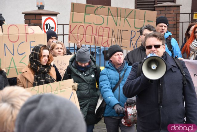 Protestowali w obronie wrocławskich lasów [Foto]