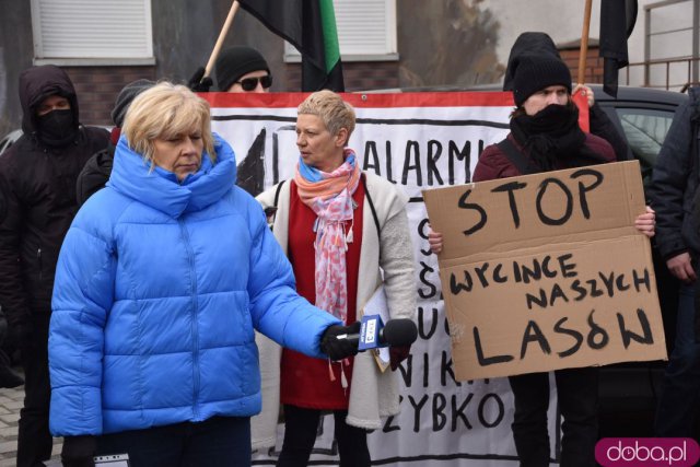 Protestowali w obronie wrocławskich lasów [Foto]