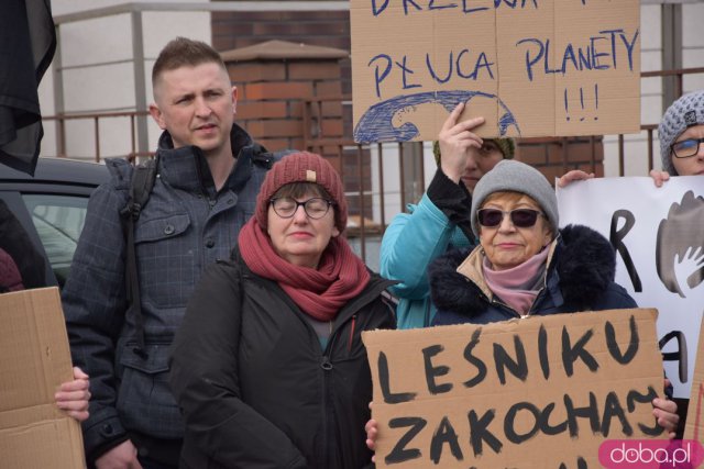 Protestowali w obronie wrocławskich lasów [Foto]