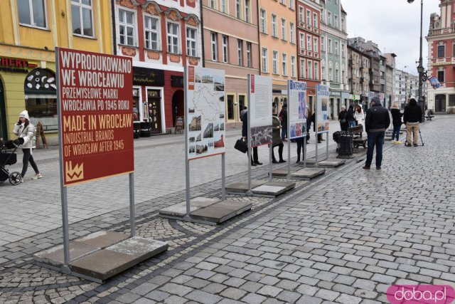 Wyprodukowano we Wrocławiu: Nowa wystawa plenerowa na wrocławskim Rynku już dostępna [Foto, Wideo]