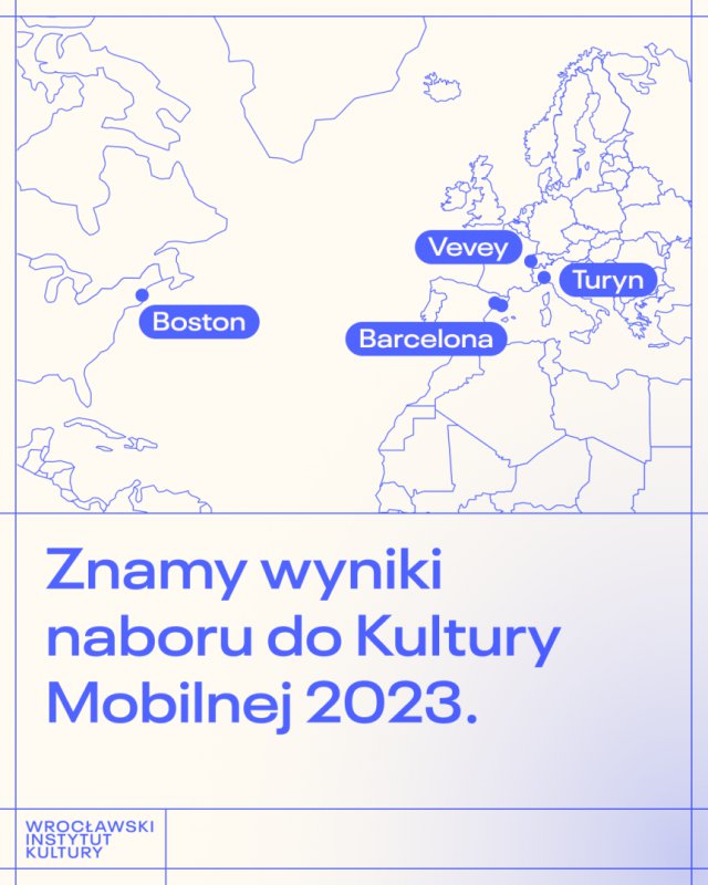 Kultura Mobilna 2023: znamy wyniki naboru do programu wspierającego wyjazdy twórców