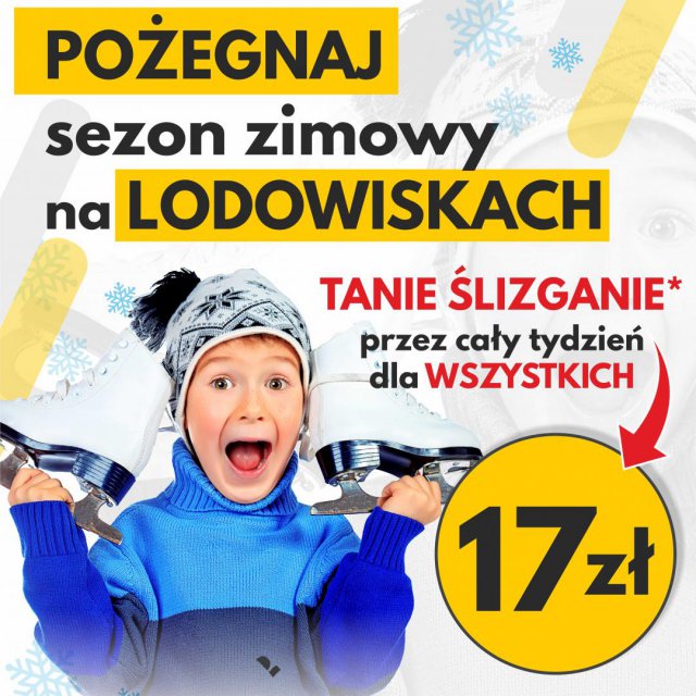 Wrocławskie lodowiska czynne do końca marca. Przewidziano promocje! [Szczegóły]