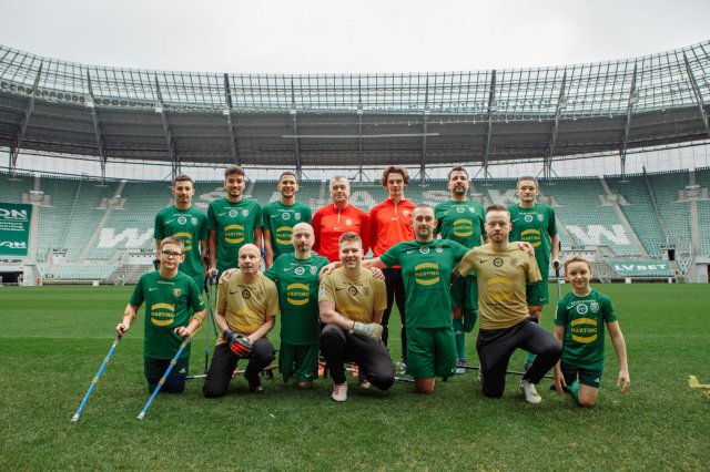 Śląsk Wrocław Amp Futbol rozpoczyna rozgrywki w Ekstraklasie [Foto]