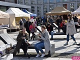 Trwa Jarmark Wiosenny i Wrocławski Smaczny Weekend na placu Nowy Targ [Foto]