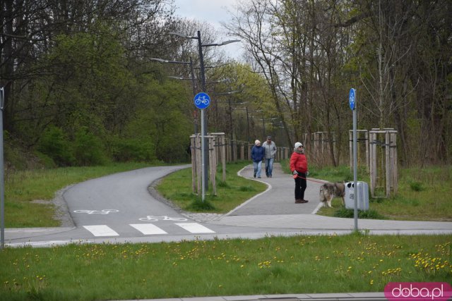 Odsłonięto nagrodę Eco-Miasto na nowym odcinku Promenady Krzyckiej. Całość trasy ma połączyć Tarnogaj z ul. Grabiszyńską [Foto]