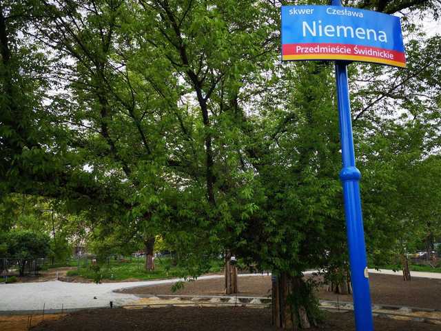 Skwer Czesława Niemena przechodzi metamorfozę [Foto]