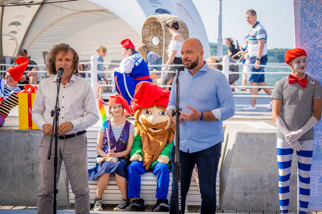 Wrocławski krasnal zawitał na... molo w Sopocie [FOTO, WIDEO]