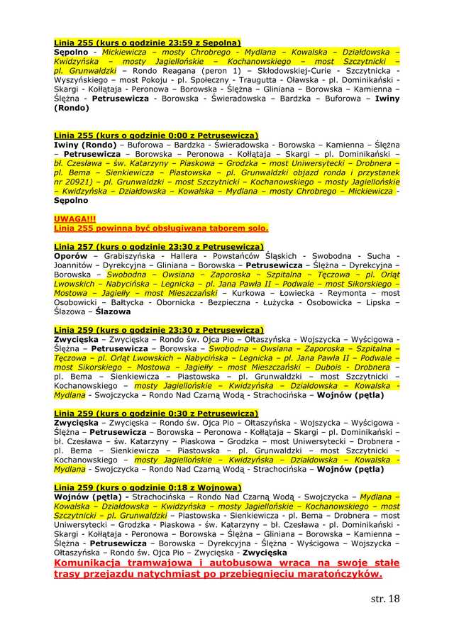 W sobotni wieczór wystartuje 9. Nocny Półmaraton. Będą duże zmiany w organizacji ruchu [MAPA]